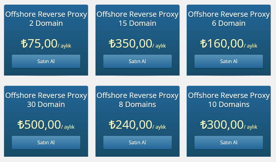 Offshore Reverse Proxy Güvenli ve Gizli Çözüm